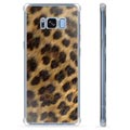 Samsung Galaxy S8 Hybrid Hülle - Leopard