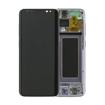 Samsung Galaxy S8 Oberschale & LCD Display GH97-20457C - Orchid Grey