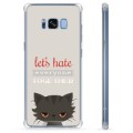 Samsung Galaxy S8 Hybrid Hülle - Böse Katze