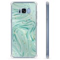 Samsung Galaxy S8 Hybrid Hülle - Grüne Minze