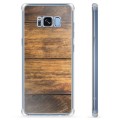 Samsung Galaxy S8 Hybrid Hülle - Holz