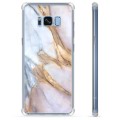 Samsung Galaxy S8+ Hybrid Hülle - Eleganter Marmor