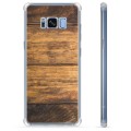 Samsung Galaxy S8+ Hybrid Hülle - Holz
