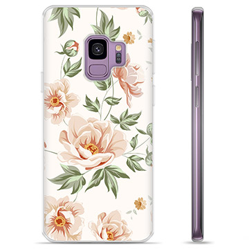 Samsung Galaxy S9 TPU Hülle - Blumen