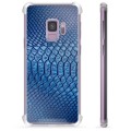 Samsung Galaxy S9 Hybrid Hülle - Leder