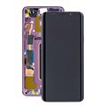 Samsung Galaxy S9+ Oberschale & LCD Display GH97-21691B - Purpur