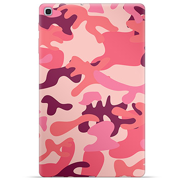 Samsung Galaxy Tab A 10.1 (2019) TPU Hülle - Rosa Tarnung