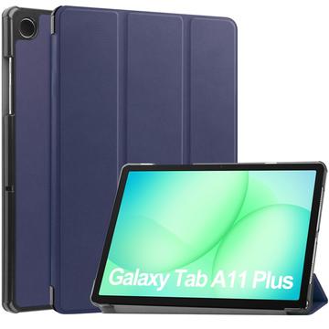 Samsung Galaxy Tab A11+ Tri-Fold Serie Smart Folio Hülle - Dunkelblau