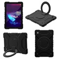 Samsung Galaxy Tab A8 10.5 (2021) Heavy Duty 360 Hülle mit Handschlaufe - Schwarz