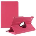 Samsung Galaxy Tab A9+ 360 Rotierende Folio Hülle - Hot Pink