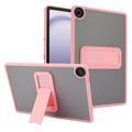 Samsung Galaxy Tab A9+ Stoßfestes Hybrid Hülle mit Kickstand - Rosa