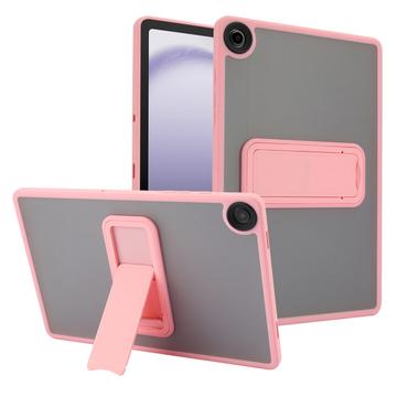 Samsung Galaxy Tab A9+ Stoßfestes Hybrid Hülle mit Kickstand - Rosa