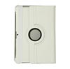 Rotary Tasche - Samsung Galaxy Tab 2 10.1 P5100, P7500 - Weiß