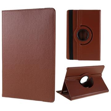 Samsung Galaxy Tab S10 FE+ 360 Rotary Foliohülle - Braun