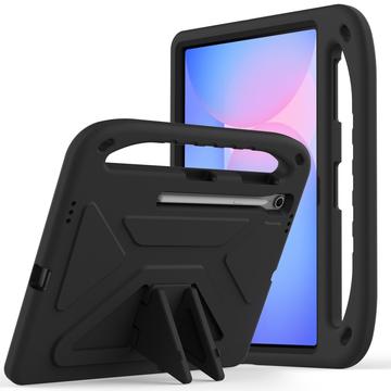 Samsung Galaxy Tab S10 FE+ Kinder Tragen Stoßfest Hülle - Schwarz