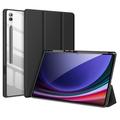 Samsung Galaxy Tab S10 Ultra Dux Ducis Toby Tri-Fold Smart Folio Hülle - Schwarz