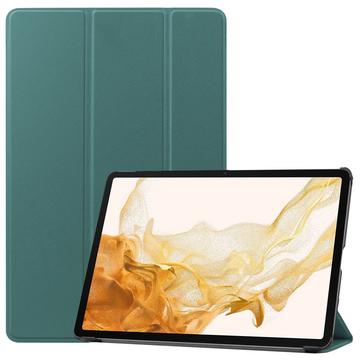 Samsung Galaxy Tab S10+ Tri-Fold Serie Smart Folio Hülle - Grün
