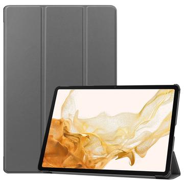Samsung Galaxy Tab S10+ Tri-Fold Serie Smart Folio Hülle - Grau