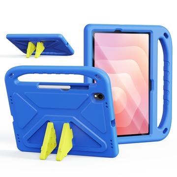 Samsung Galaxy Tab S11 Dux Ducis Puff Kinder EVA stoßfestes Hülle mit Kickstand - blau