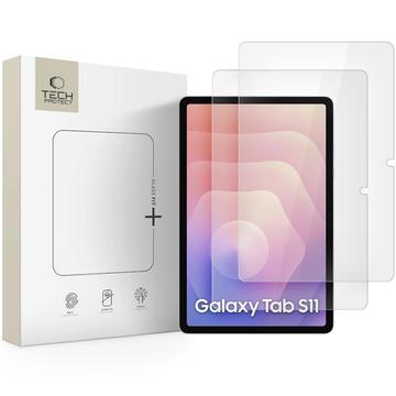 Samsung Galaxy Tab S11 Tech-Protect Glas Fit+ Panzerglas - 2 Stk. - Durchsichtig