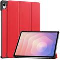 Samsung Galaxy Tab S11 Tri-Fold Serie Smart Folio Hülle - Rot
