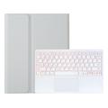 Samsung Galaxy Tab S11 Ultra Bluetooth Tastaturhülle mit Touchpad - Grau