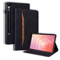 Samsung Galaxy Tab S11 Ultra Business Style Folio Hülle - Schwarz