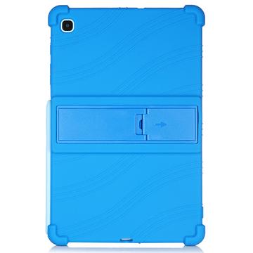 Samsung Galaxy Tab S6 Lite 2020/2022/2024 Silikonhülle mit Kickstand - Blau