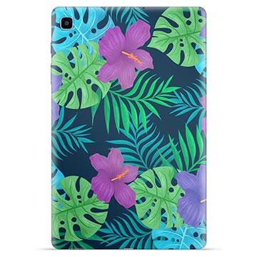 Samsung Galaxy Tab S6 Lite 2020/2022 TPU Hülle - Tropische Blumen