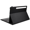 Samsung Galaxy Tab S7+/S7 FE/S8+ Bluetooth Tastaturhülle - Schwarz