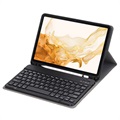 Samsung Galaxy Tab S8 Bluetooth Tastaturhülle - Schwarz