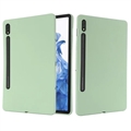 Samsung Galaxy Tab S8/S7 Liquid Silikon Case (Offene Verpackung - Ausgezeichnet) - Grün