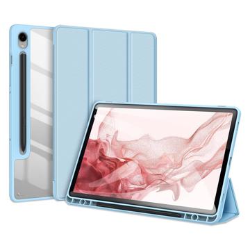 Samsung Galaxy Tab S9 Dux Ducis Toby Tri-Fold Smart Folio Hülle - Baby Blau