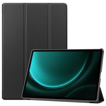 Samsung Galaxy Tab S9 FE+ Tri-Fold Serie Smart Folio Hülle - Schwarz