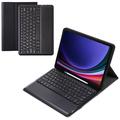 Samsung Galaxy Tab S9+ Bluetooth Tastaturhülle - Schwarz