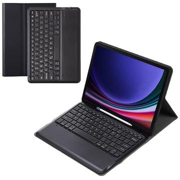 Samsung Galaxy Tab S9+ Bluetooth Tastaturhülle - Schwarz