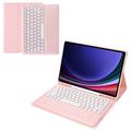 Samsung Galaxy Tab S9+ Bluetooth Tastaturhülle - Rosa