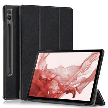 Samsung Galaxy Tab S9+ Tri-Fold Serie Smart Folio Hülle - Schwarz