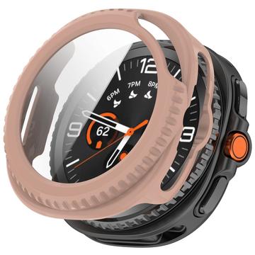 Samsung Galaxy Watch Ultra 2 Kunststoff Hülle mit Panzerglas