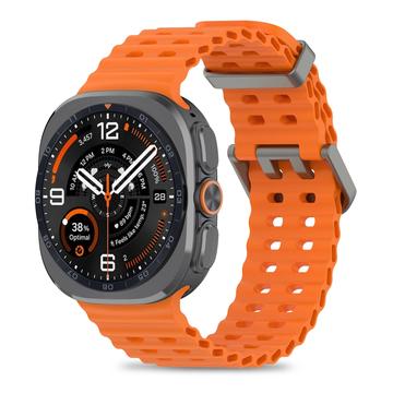 Samsung Galaxy Watch Ultra 2024/2025/2026 Tech-Protect Iconband Pro TPU Armband - 47mm - Orange