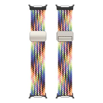 Samsung Galaxy Watch Ultra Dux Ducis Mischung Pro Nylon geflochtene Armband - 47mm - Regenbogen
