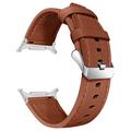 Samsung Galaxy Watch Ultra Lederband mit Anschlüssen - 47mm - Braun