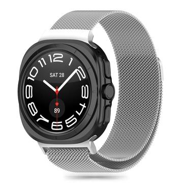 Samsung Galaxy Watch Ultra Tech-Protect Milanese Armband - 47mm - Silber