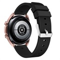 Samsung Galaxy Watch3 Silikonarmband - 41mm - Schwarz