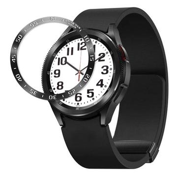 Samsung Galaxy Watch6 Classic Styling Lünette Abdeckung - 43mm - Schwarz / Weiß