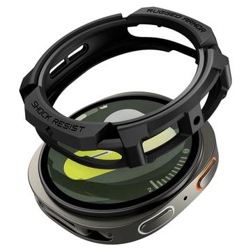 Samsung Galaxy Watch8 Spigen Rugged Armor TPU Hülle - 44mm - Schwarz