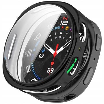 Samsung Galaxy Watch8 Tech-Protect Defense360 Hülle mit Displayschutz - 44mm - schwarz
