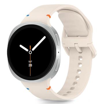 Samsung Galaxy Watch8/Watch8 Classic Tech-Protect Silikonarmband - 40mm/44mm/46mm - Sternenlicht