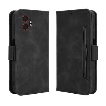 Samsung Galaxy XCover7 Pro Kartenetui mit Geldbörse - Schwarz
