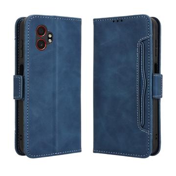 Samsung Galaxy XCover7 Pro Kartenetui mit Geldbörse - blau